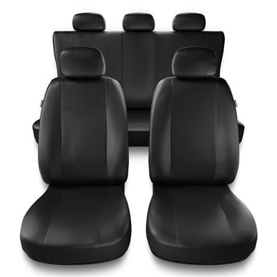 Fundas universales para asientos de coche para Seat Ibiza I, II, III, IV, V  (1984-2019) - Auto-Dekor - Comfort - gris gris