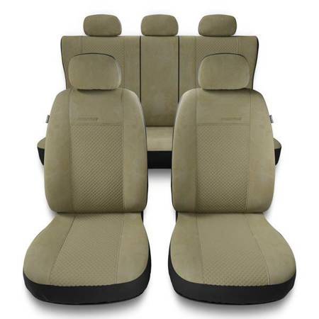 Fundas de asientos hechas a medida para Fiat Ducato III Furgoneta  (2014-.) - Auto-Dekor - Premium - nero negro