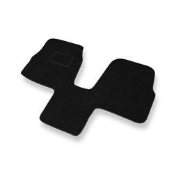 Alfombrillas de fieltro para Kia Carnival I (1999-2006) - alfombras para coche - negro - DGS Autodywan