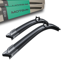 Escobillas limpiaparabrisas para la luna delantera para Fiat Punto II Hatchback, Furgonetaeta (1999-2003) - Motgum - escobillas planas ECO