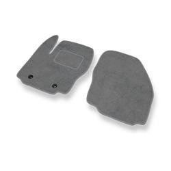Alfombrillas de velour para Ford S-Max I (2006-2015) - alfombras para coche - gris - DGS Autodywan