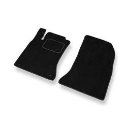 Alfombrillas de velour para Mercedes-Benz Classe B W246 (2011-2018) - alfombras para coche - negro - DGS Autodywan