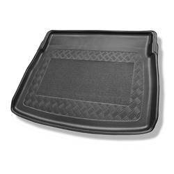 Alfombra para maletero para Volkswagen Golf Sportsvan VII Monovolumen (05.2014-12.2020) - Protector maletero - Alfombrilla maletero antideslizante - Aristar - Standard - para las partes inferior y superior del maletero