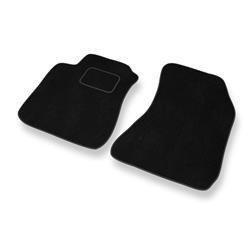 Alfombrillas de velour para Alfa Romeo Spider (2006-2010) - alfombras para coche - negro - DGS Autodywan