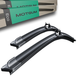 Escobillas limpiaparabrisas para la luna delantera para Audi A3 8P Cabrio, Sportback (09.2004-05.2013) - Motgum - escobillas planas ECO
