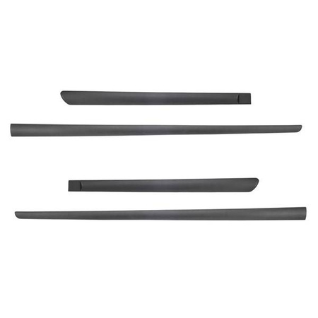 Protectores laterales negros para Hyundai Elantra Berlina (2010-2016) - Rider