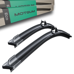 Escobillas limpiaparabrisas para la luna delantera para Mazda 2 III Hatchback, Berlina (10.2014-2023) - Motgum - escobillas planas ECO