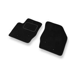 Alfombrillas de velour para Volvo XC90 Q5 (2002-2014) - alfombras para coche - negro - DGS Autodywan