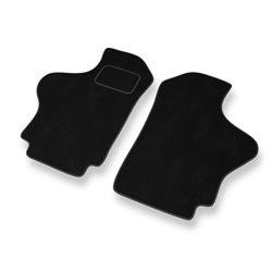 Alfombrillas de velour para Hyundai H-1 I (1999-2008) - alfombras para coche - negro - DGS Autodywan