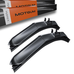 Escobillas limpiaparabrisas para la luna delantera para Audi TT 8N Coupé, Roadster (07.1998-04.2003) - Motgum - escobillas híbridas X