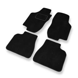 Alfombrillas de velour para Lancia Lybra I (1999-2006) - alfombras para coche - negro - DGS Autodywan