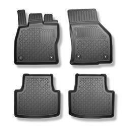 Alfombrillas de TPE para Volkswagen Passat B8 Berlina (12.2014-12.2021) - alfombras para coche - Aristar - Guardliner - conjunto - 4 pcs