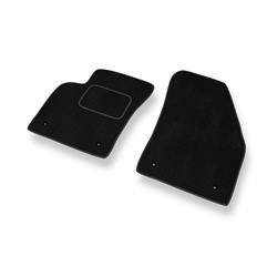 Alfombrillas de velour para Volvo C30 I (2006-2012) - alfombras para coche - negro - DGS Autodywan