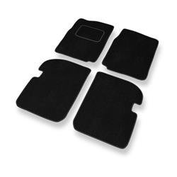 Alfombrillas de velour para Suzuki Vitara I (1988-1997) - alfombras para coche - negro - DGS Autodywan