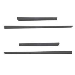 Protectores laterales negros para Ford Focus Hatchback (5 puertas) - (2011-2018) - Rider