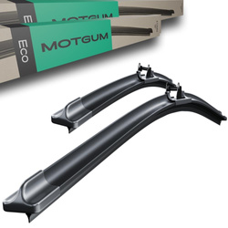 Escobillas limpiaparabrisas para la luna delantera para Peugeot 207 Hatchback, Cabrio, SW (05.2006-06.2015) - Motgum - escobillas planas ECO