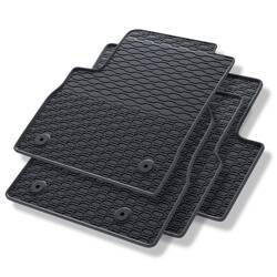 Alfombrillas de goma para Opel Astra K (2015-2022) - alfombras para coche - negro - Geyer & Hosaja - 869/4C