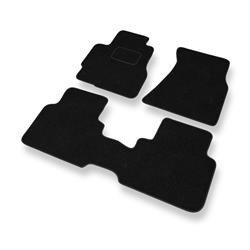 Alfombrillas de fieltro para Honda CR-V I (1995-2001) - alfombras para coche - negro - DGS Autodywan