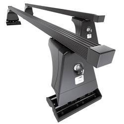Portaequipajes (baca) de techo para Mercedes-Benz Classe A W169 Hatchback (2005-2012) - baca negra para coche - barras para techo de coche - Amos - β-103 - O - puntos de montaje
