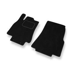 Alfombrillas de velour para Mercedes-Benz Classe B W245 (2005-2011) - alfombras para coche - negro - DGS Autodywan