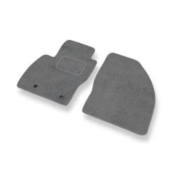 Alfombrillas de velour para Ford Focus II (2005-2010) - alfombras para coche - gris - DGS Autodywan