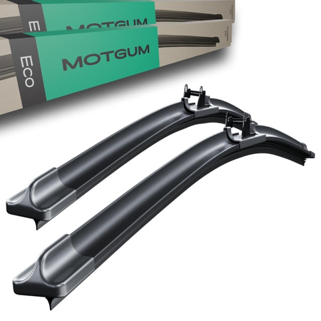 Escobillas limpiaparabrisas para la luna delantera para Nissan Pathfinder R50 SUV (10.1997-10.2004) - Motgum - escobillas planas ECO
