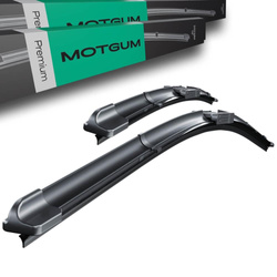 Escobillas limpiaparabrisas para la luna delantera para Opel Mokka I SUV (09.2012-10.2020) - Motgum - escobillas planas Premium