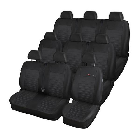Fundas de asientos hechas a medida para Renault Trafic III Furgonetaeta (2014-....) 9-plazas - Auto-Dekor - Elegance - P-4