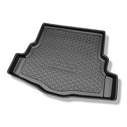 Alfombra para maletero para Alfa Romeo 159 Berlina (09.2005-2011) - Protector maletero - Alfombrilla maletero antideslizante - Aristar - Cool liner - con rueda de repuesto completa