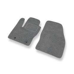 Alfombrillas de velour para Ford Kuga I (2008-2012) - alfombras para coche - gris - DGS Autodywan