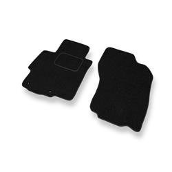 Alfombrillas de fieltro para Mitsubishi Lancer VIII (2007-2016) - alfombras para coche - negro - DGS Autodywan