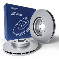 2x Discos de freno para Ford S-Max I Monovolumen (2006-2014) - ventilado - 300mm - Tomex - TX 71-56 (eje delantero)