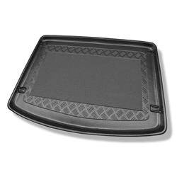 Alfombra para maletero para Audi A2 8Z Hatchback (1999-2005) - Protector maletero - Alfombrilla maletero antideslizante - Aristar - Standard - parte inferior del maletero; sin rueda de repuesto completa