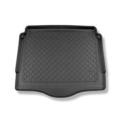 Alfombra para maletero para Ford Mondeo V Hybrid Familiar (01.2015-04.2022) - Protector maletero - Alfombrilla maletero antideslizante - Aristar - Guardliner - con y sin altavoz (subwoofer), compartimentos desmontables