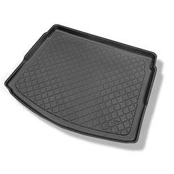 Alfombra para maletero para Renault Megane IV Sport Tourer (09.2016-....) - Protector maletero - Alfombrilla maletero antideslizante - Aristar - Guardliner - parte superior del maletero (entrada de carga plana); base móvil en la posición más alta; No comp