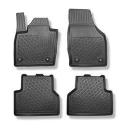 Alfombrillas de TPE para Audi Q3 SUV (08.2011-06.2018) - alfombras para coche - Aristar - Cool liner