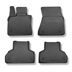 Alfombrillas de TPE para BMW X6 E71 SAC (06.2008-10.2014) - alfombras para coche - Aristar - Cool liner - sin la tercera fila