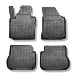 Alfombrillas de TPE para Volkswagen Caddy IV Maxi Furgoneta (2004-10.2020) - alfombras para coche - Aristar - Guardliner - 5 plazas, sin tercera fila