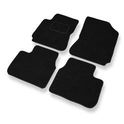 Alfombrillas de fieltro para Citroen C4 Cactus I (2014-2021) - alfombras para coche - negro - DGS Autodywan