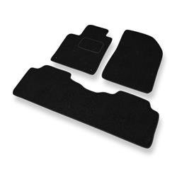 Alfombrillas de fieltro para Citroen C5 I (2001-2004) - alfombras para coche - negro - DGS Autodywan