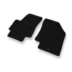 Alfombrillas de fieltro para Hyundai Accent III (2006-2011) - alfombras para coche - negro - DGS Autodywan