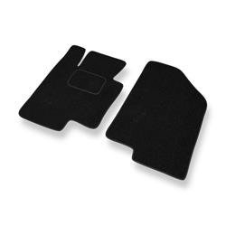 Alfombrillas de fieltro para Kia Optima III (2011-2014) - alfombras para coche - negro - DGS Autodywan