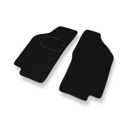 Alfombrillas de fieltro para Lancia Delta II (1993-1999) - alfombras para coche - negro - DGS Autodywan