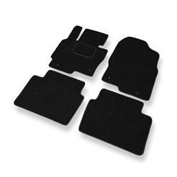 Alfombrillas de fieltro para Mazda CX-5 I (2012-2017) - alfombras para coche - negro - DGS Autodywan