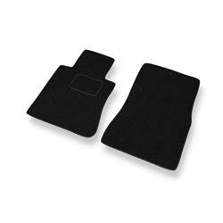 Alfombrillas de fieltro para Mercedes-Benz CL W140 (1992-2000) - alfombras para coche - negro - DGS Autodywan