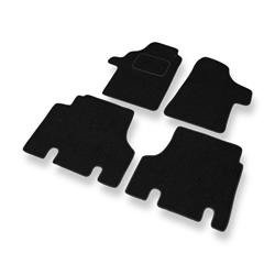 Alfombrillas de fieltro para Mercedes-Benz Vito W639 (2003-2014) - alfombras para coche - negro - DGS Autodywan