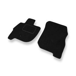 Alfombrillas de fieltro para Mitsubishi Galant IX (2006-2012) - alfombras para coche - negro - DGS Autodywan