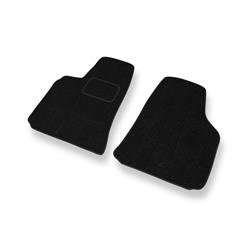 Alfombrillas de fieltro para Mitsubishi eclipse III (1999-2005) - alfombras para coche - negro - DGS Autodywan