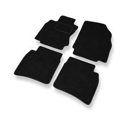 Alfombrillas de fieltro para Nissan Note E11 (2004-2013) - alfombras para coche - negro - DGS Autodywan