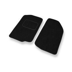 Alfombrillas de fieltro para SEAT Toledo I (1991-1999) - alfombras para coche - negro - DGS Autodywan